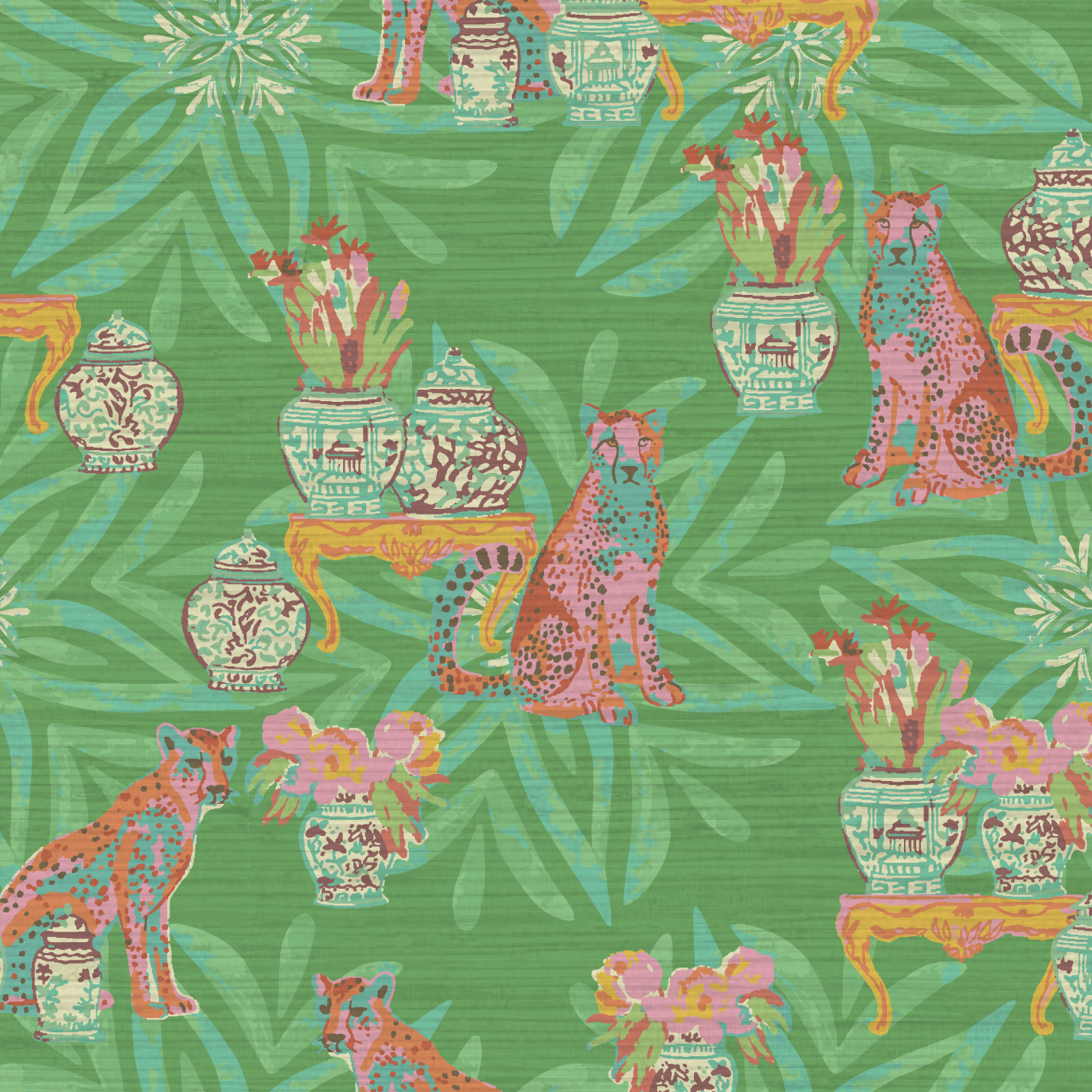 Reap The Wild Wind Chinoiserie Wallpaper