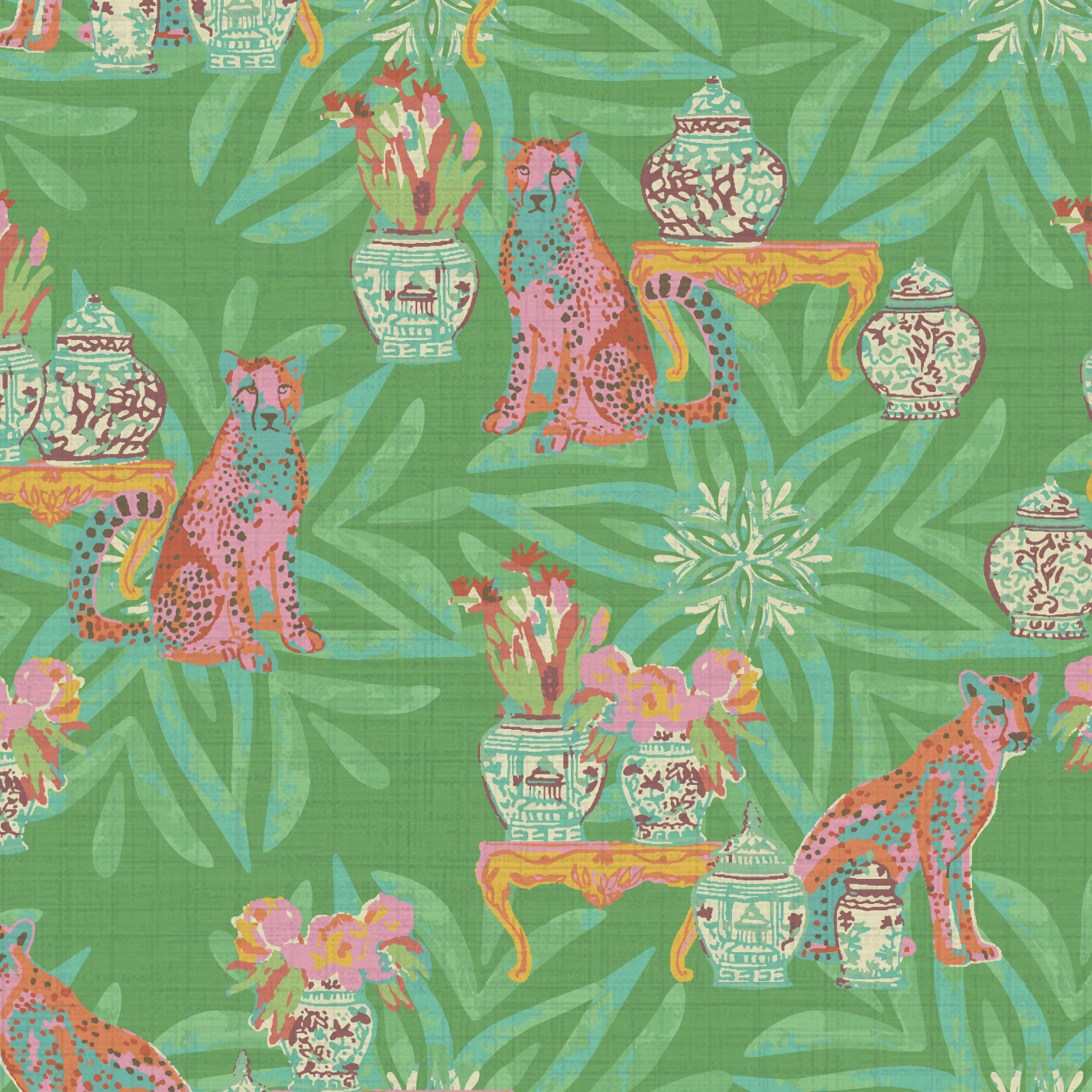 Reap The Wild Wind Chinoiserie Wallpaper