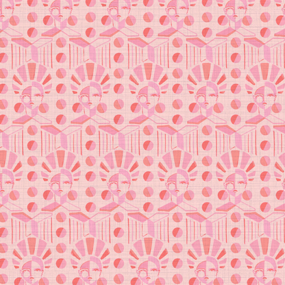 Retro Luxe Geo Women Wallpaper by Brittany Atkinson