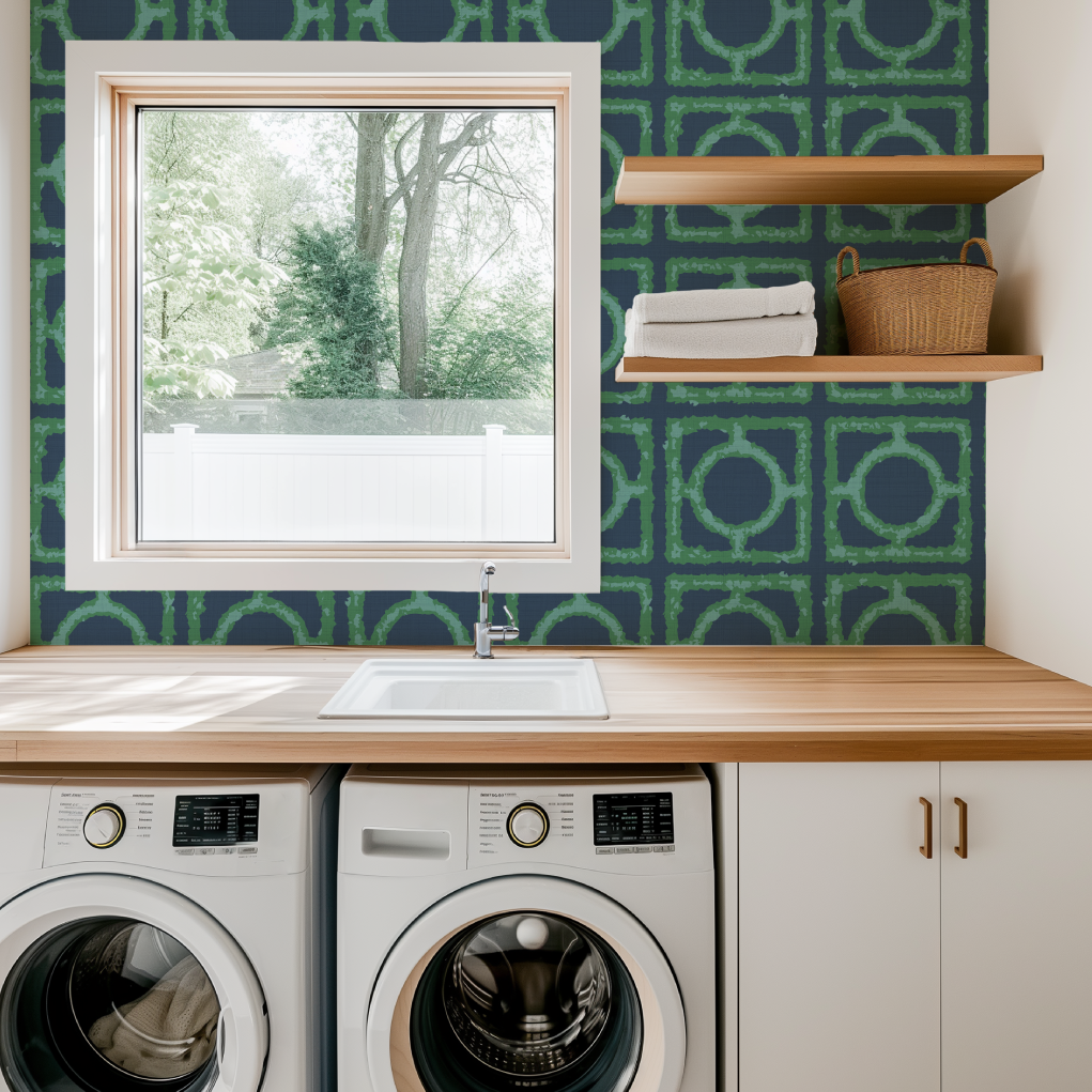 Rock the Casbah Breeze Block Wallpaper