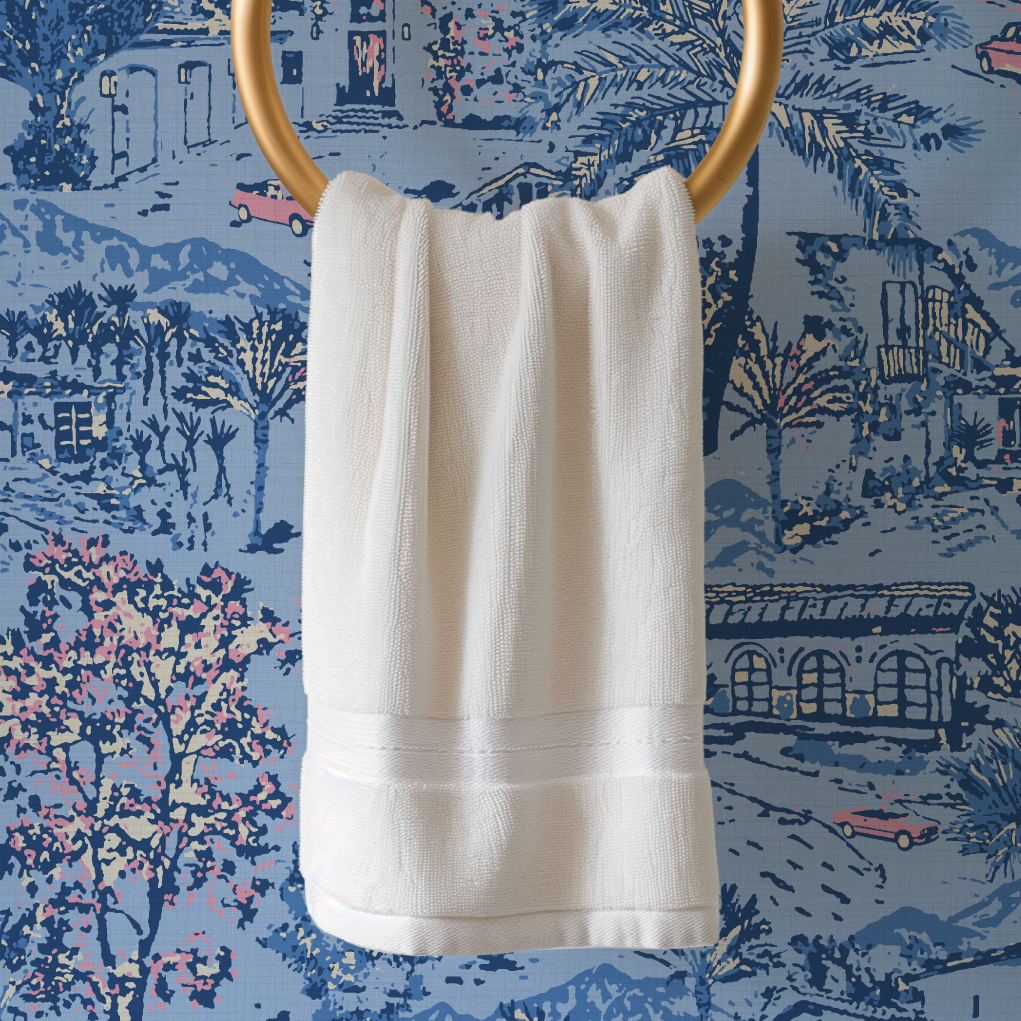 Room With A View Scenic Toile Wallpaper