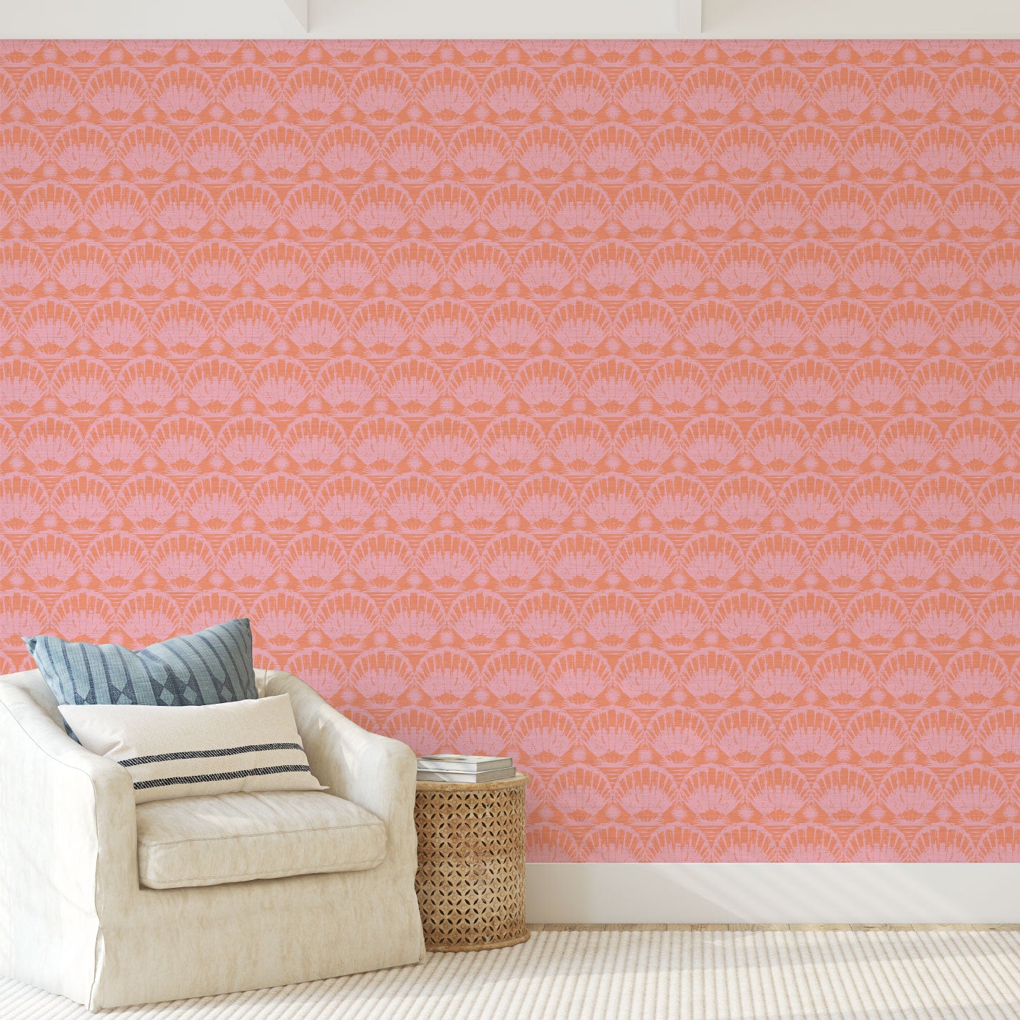 Caribbean Queen Seashell Wallpaper