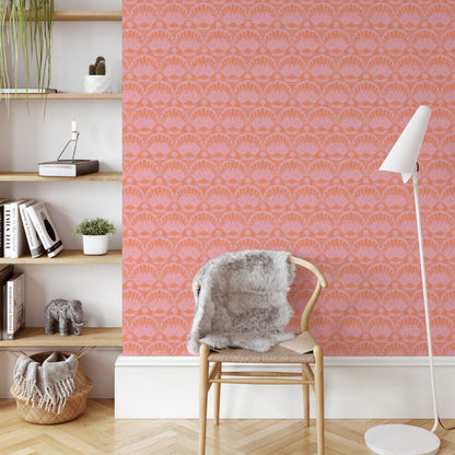 Caribbean Queen Seashell Wallpaper