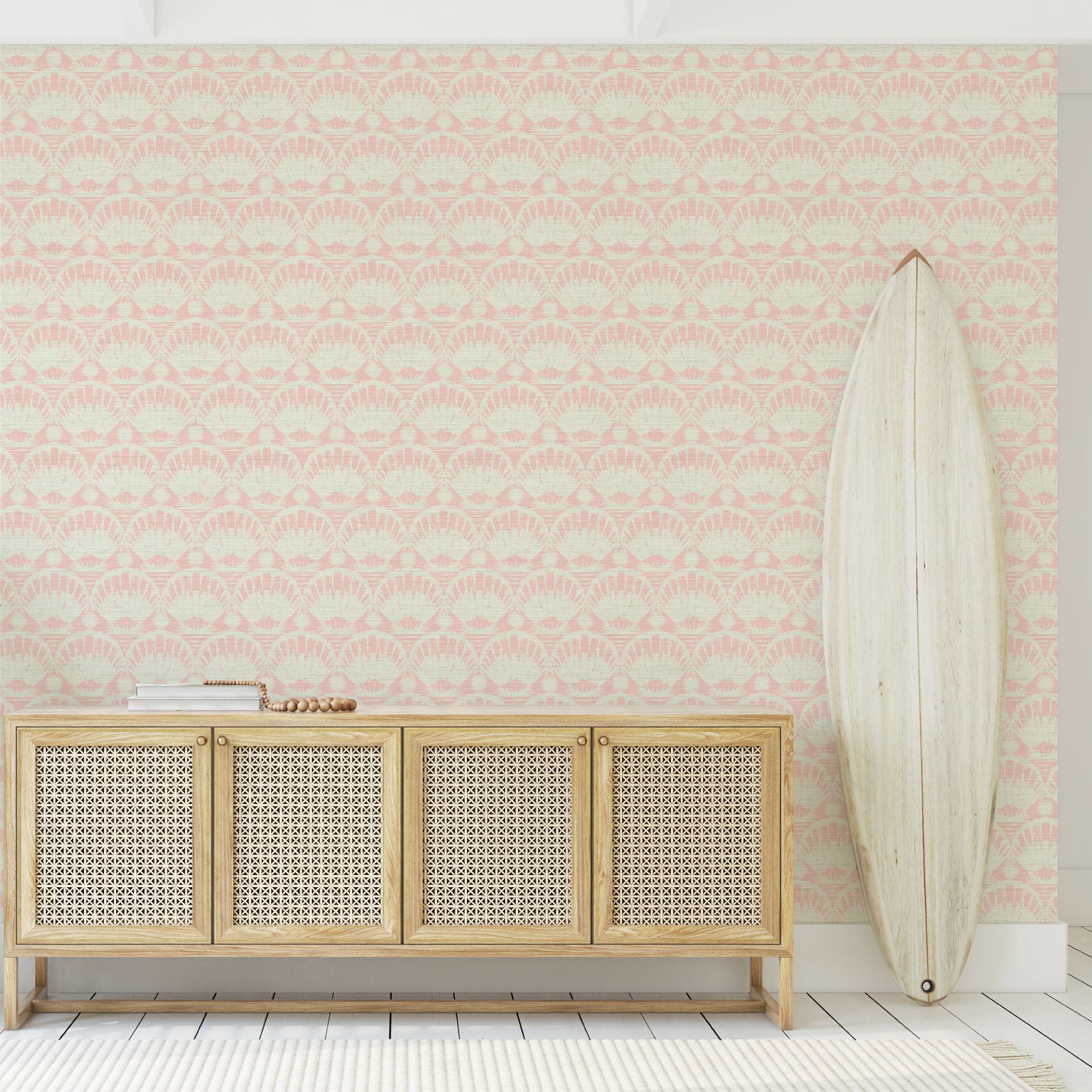 Caribbean Queen Seashell Wallpaper