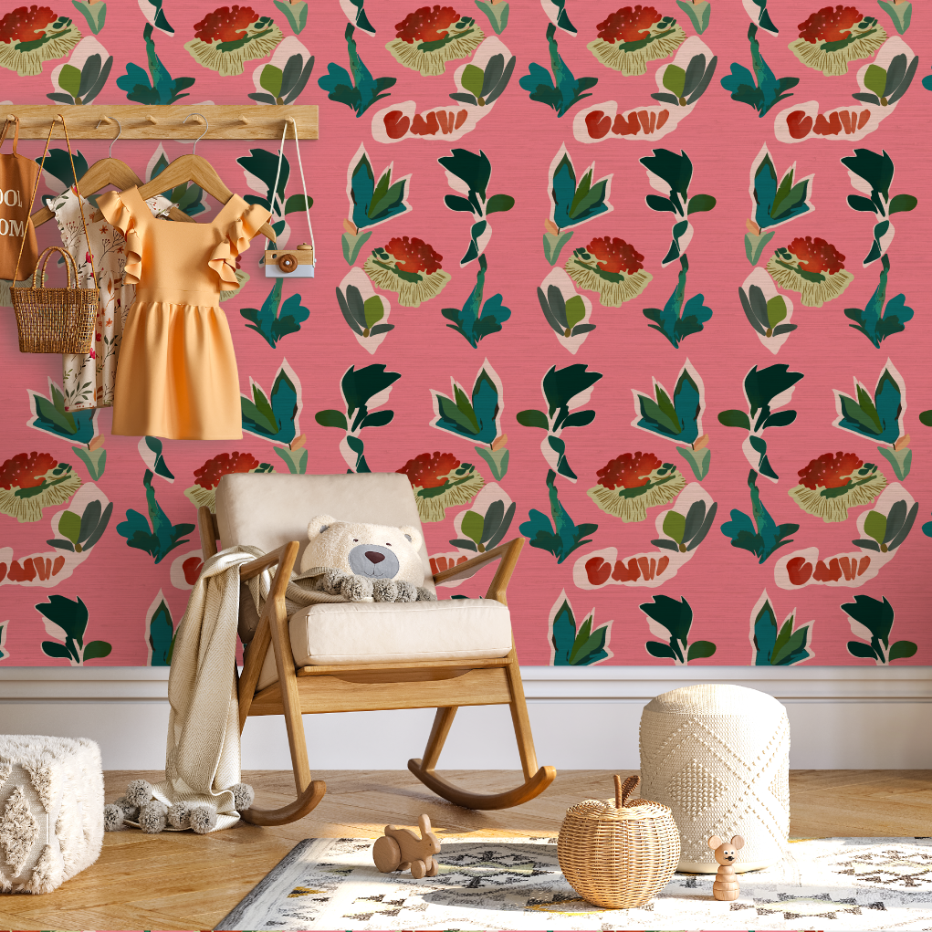 Roselyn Abstract Art by Natalie Westbrook