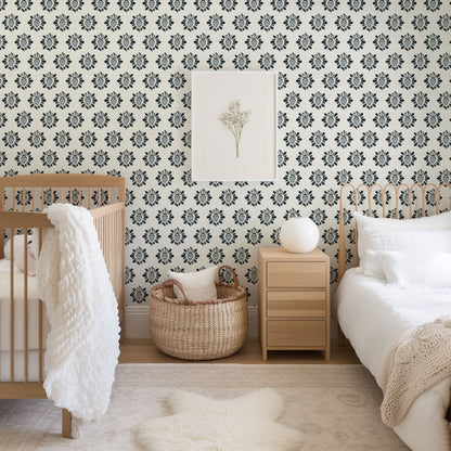 June St. George blue and white sacred burning heart wallpaper wall covering grasscloth grass cloth paper weave textured custom luxury natural woman artist women contemporary modern interior design bold tailor made Eco-Friendly
Non-toxic
High-quality 
Sustainable
Retro chic
Grand millennial
Maximalism 
Traditional
Dopamine decor
girly
