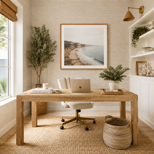 Sandy Beaches Beige Sisal Wallpaper