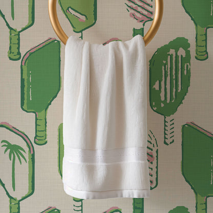 Serving Up the Sauce Pickleball Paddles Wallpaper