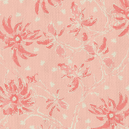 Shock the Monkey Chinoiserie Botanical Wallpaper