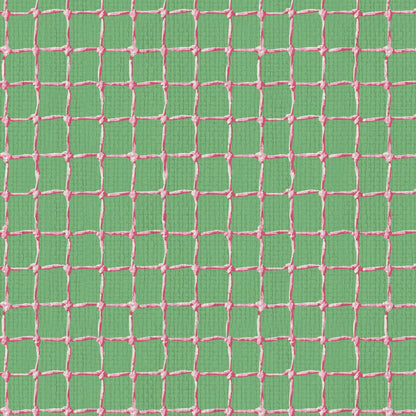 wallpaper Natural Textured Eco-Friendly Non-toxic High-quality Sustainable Interior Design Bold Custom Tailor-made Retro chic Tropical Jungle Coastal Cabana preppy Pickleball Sport gameroom kids stripe horizontal  kelly green grass neon hot pink net tennis pickleball paper weave paperweave basketweave basket weave