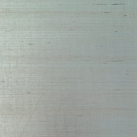 non-toxic sisal metallic textured wallpaper, eco friendly and sustainable fused to silver metallic paper on this designer wallcovering that is a tan colored neutral high-end paper  Sustainable Interior Design Bold Custom Tailor-made Retro chic Tropical Jungle Coastal Garden Seaside Coastal Seashore Waterfront Vacation home styling Retreat Relaxed beach vibes Beach cottage Shoreline Oceanfront lux contemporary timeless nature inspired