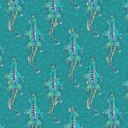 Smooth Alligator Geo Wallpaper