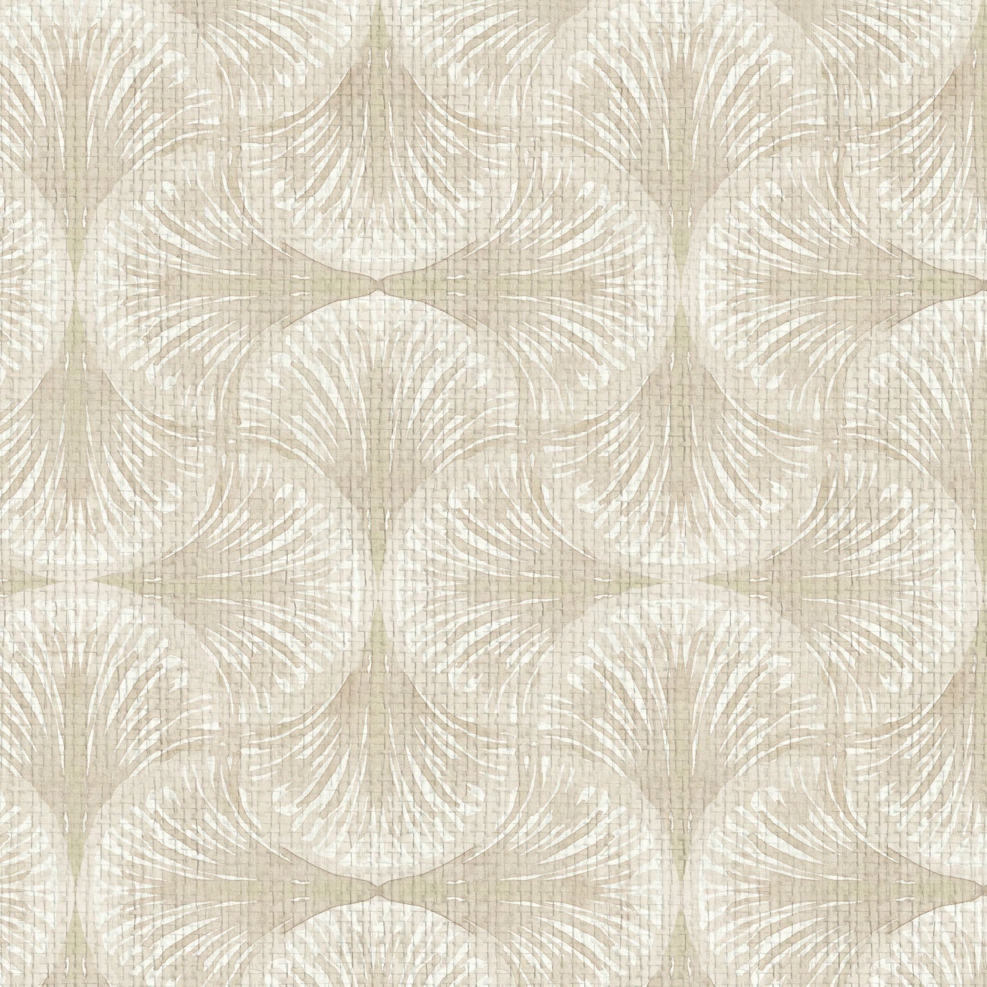 South Beach Watercolor Seashell Wallpaper by Little Blue Designs