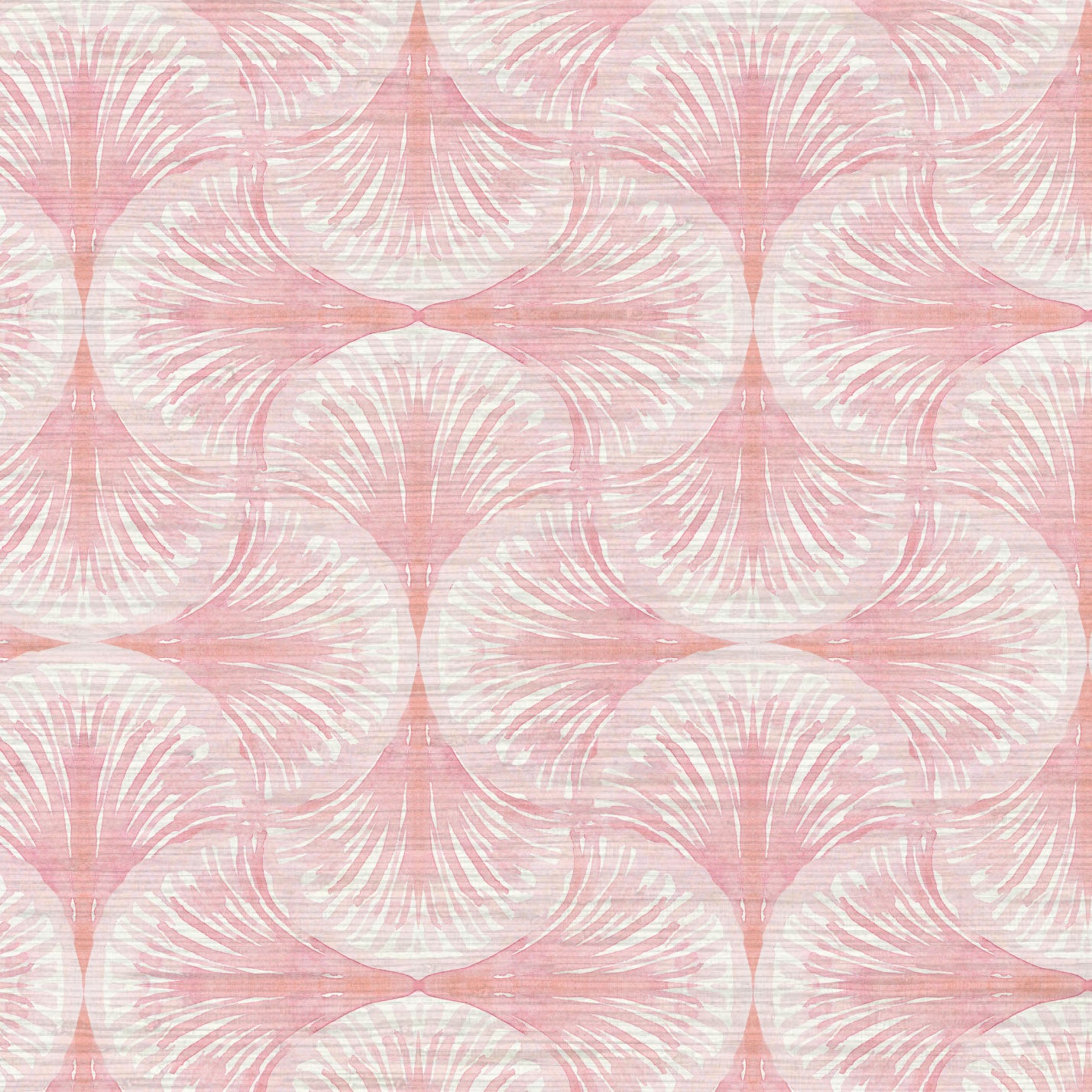 South Beach Watercolor Seashell Wallpaper by Little Blue Designs