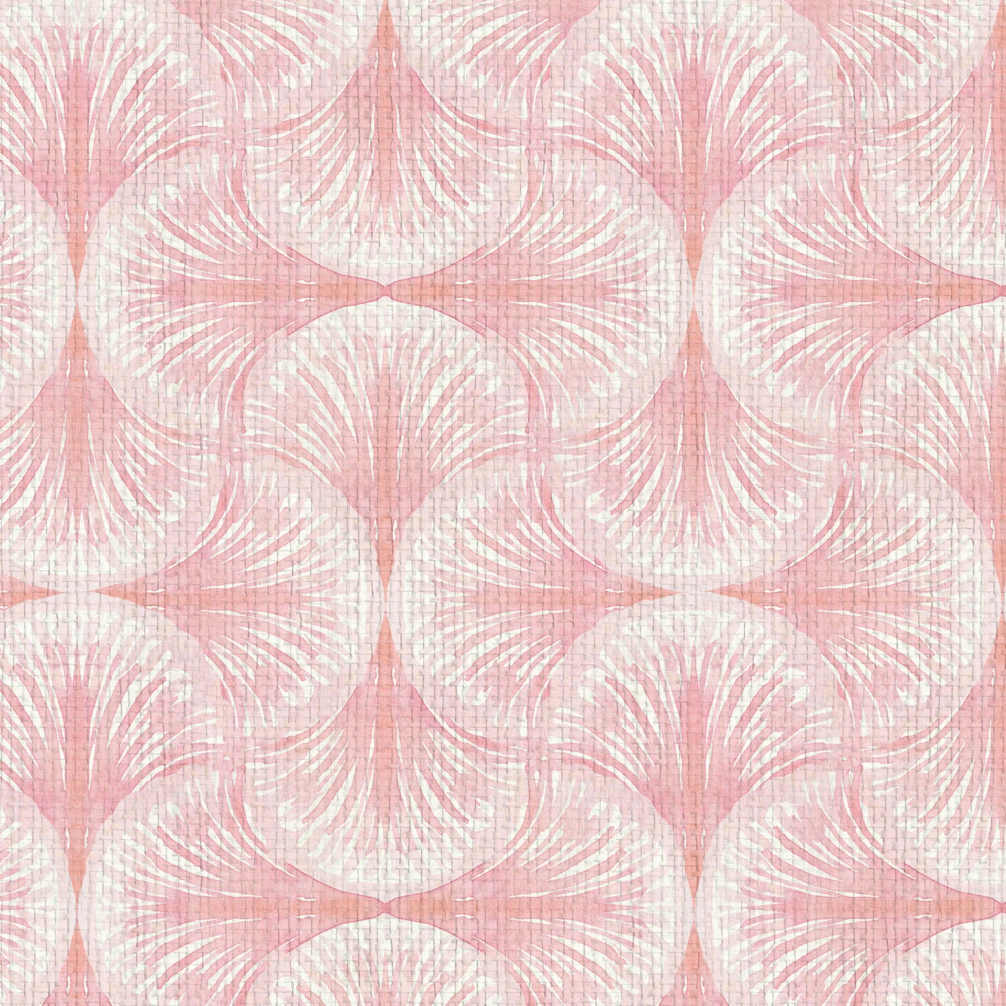 South Beach Watercolor Seashell Wallpaper by Little Blue Designs