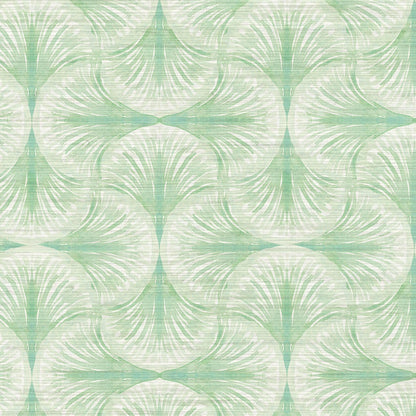 South Beach Watercolor Seashell Wallpaper by Little Blue Designs