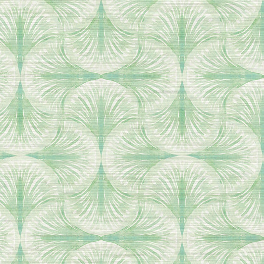South Beach Watercolor Seashell Wallpaper by Little Blue Designs