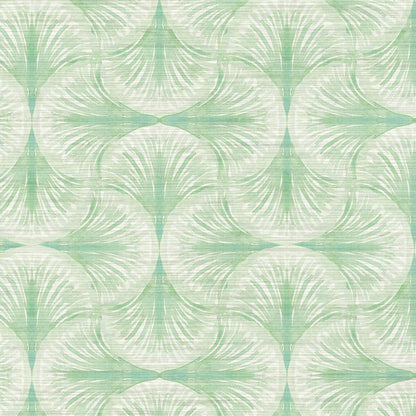 South Beach Watercolor Seashell Wallpaper by Little Blue Designs