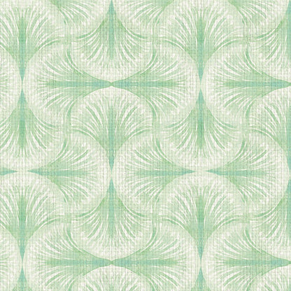 South Beach Watercolor Seashell Wallpaper by Little Blue Designs