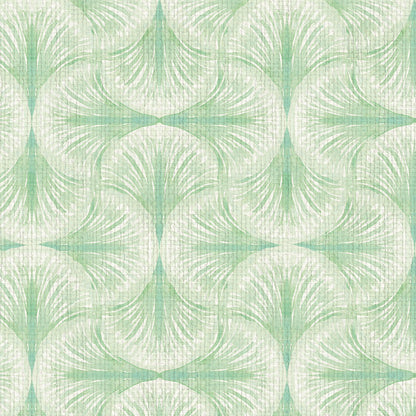 South Beach Watercolor Seashell Wallpaper by Little Blue Designs