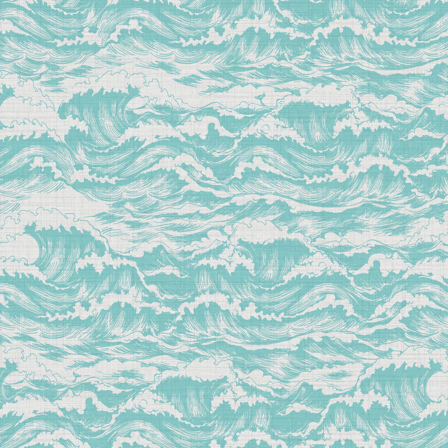 Splish Splash Ocean Waves Wallpaper