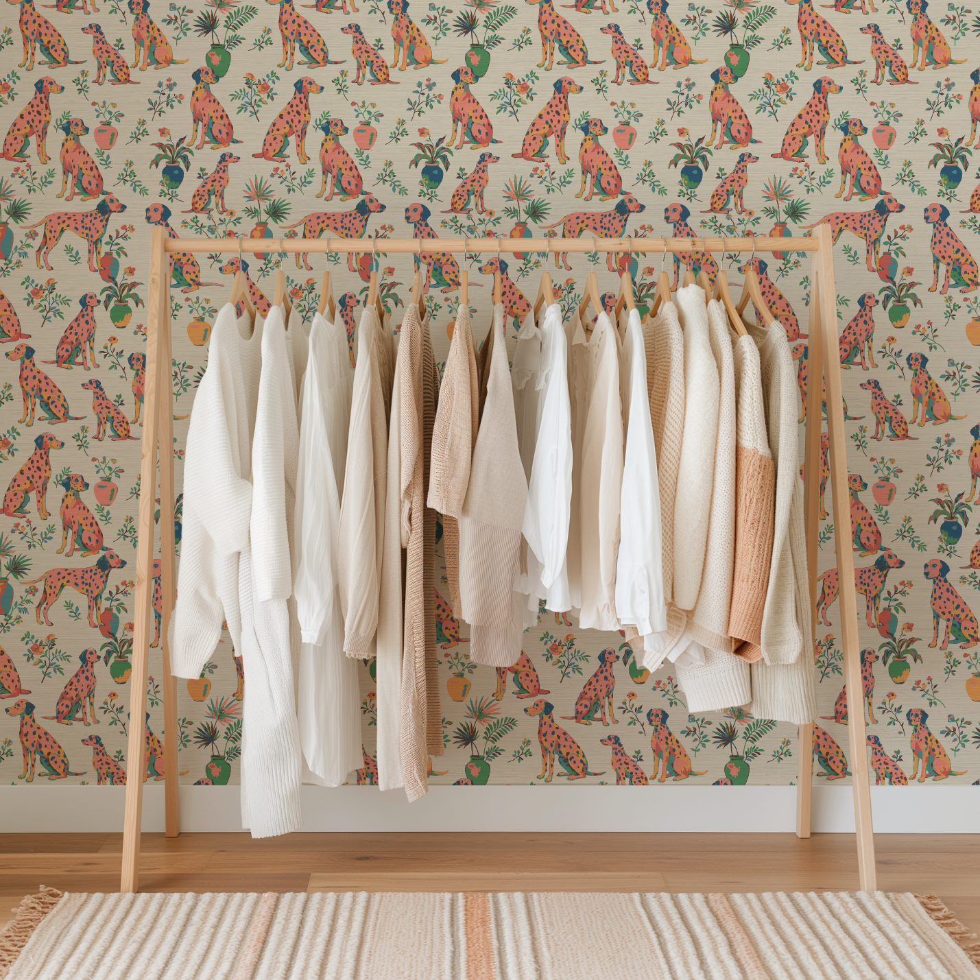 Spotted On The Scene Dalmatian Wallpaper