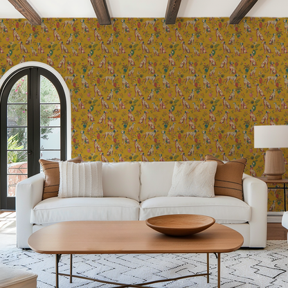 Spotted On The Scene Dalmatian Wallpaper