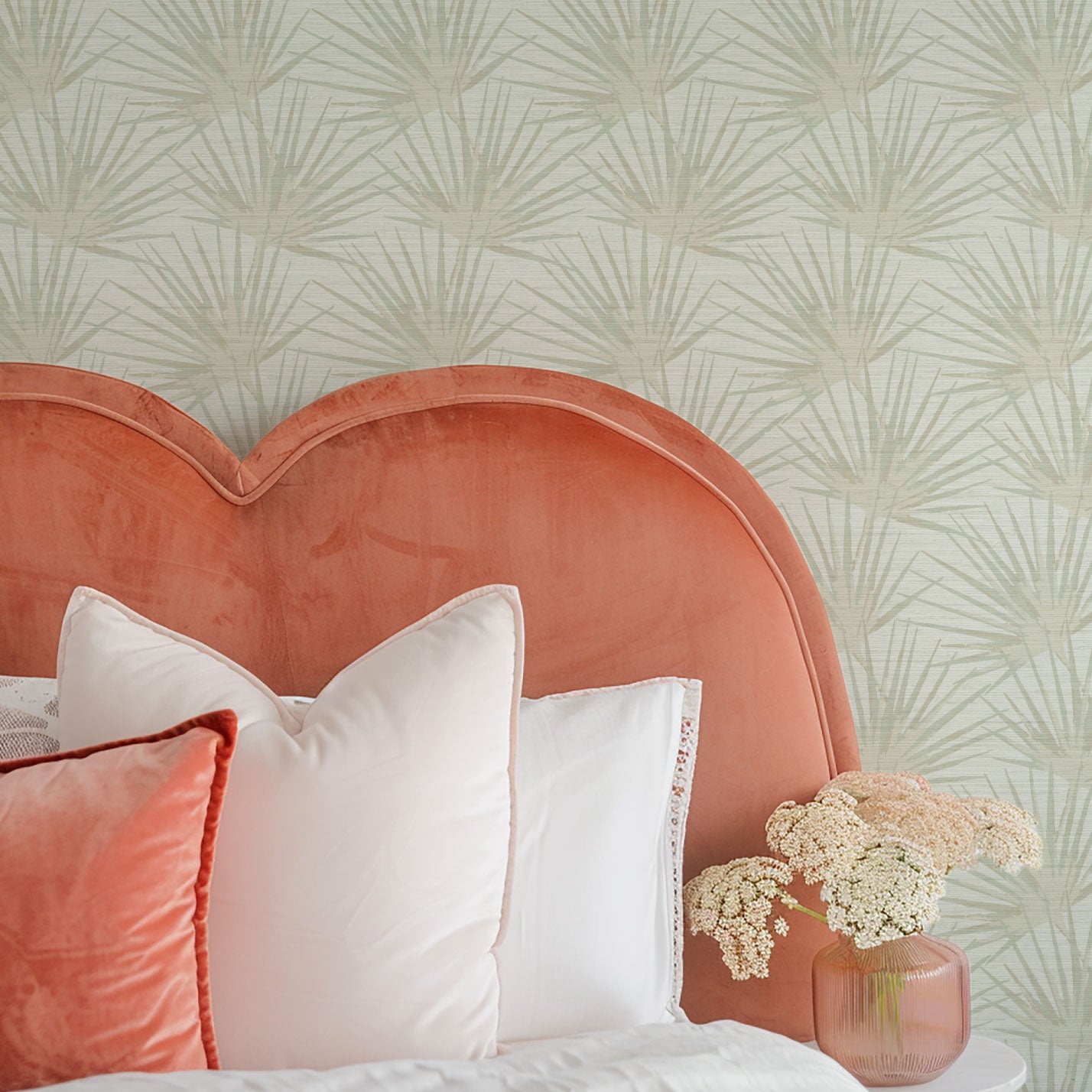 Stand by Me Spike Palm Fronds Wallpaper