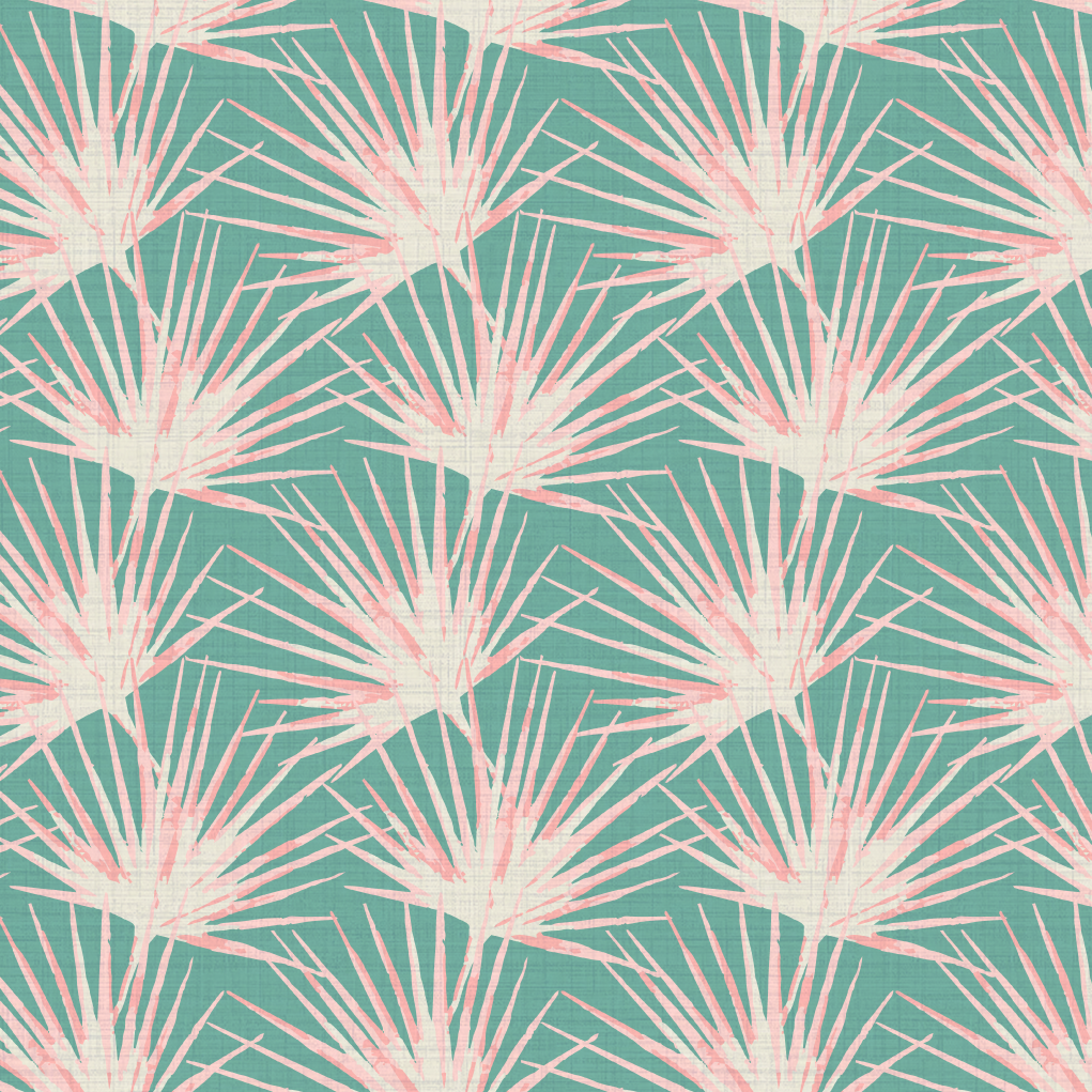 Stand by Me Spike Palm Fronds Wallpaper