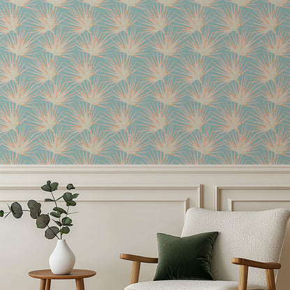 Stand by Me Spike Palm Fronds Wallpaper