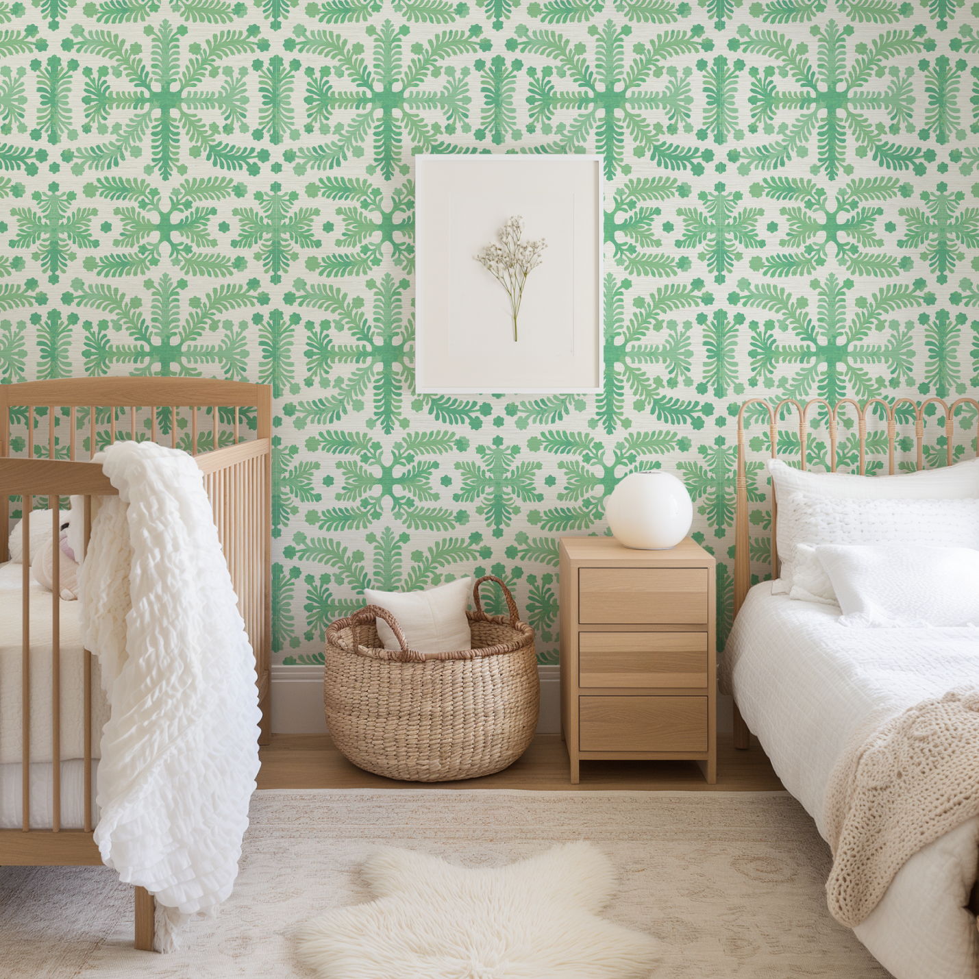 Stitched In Time Quilted Wallpaper