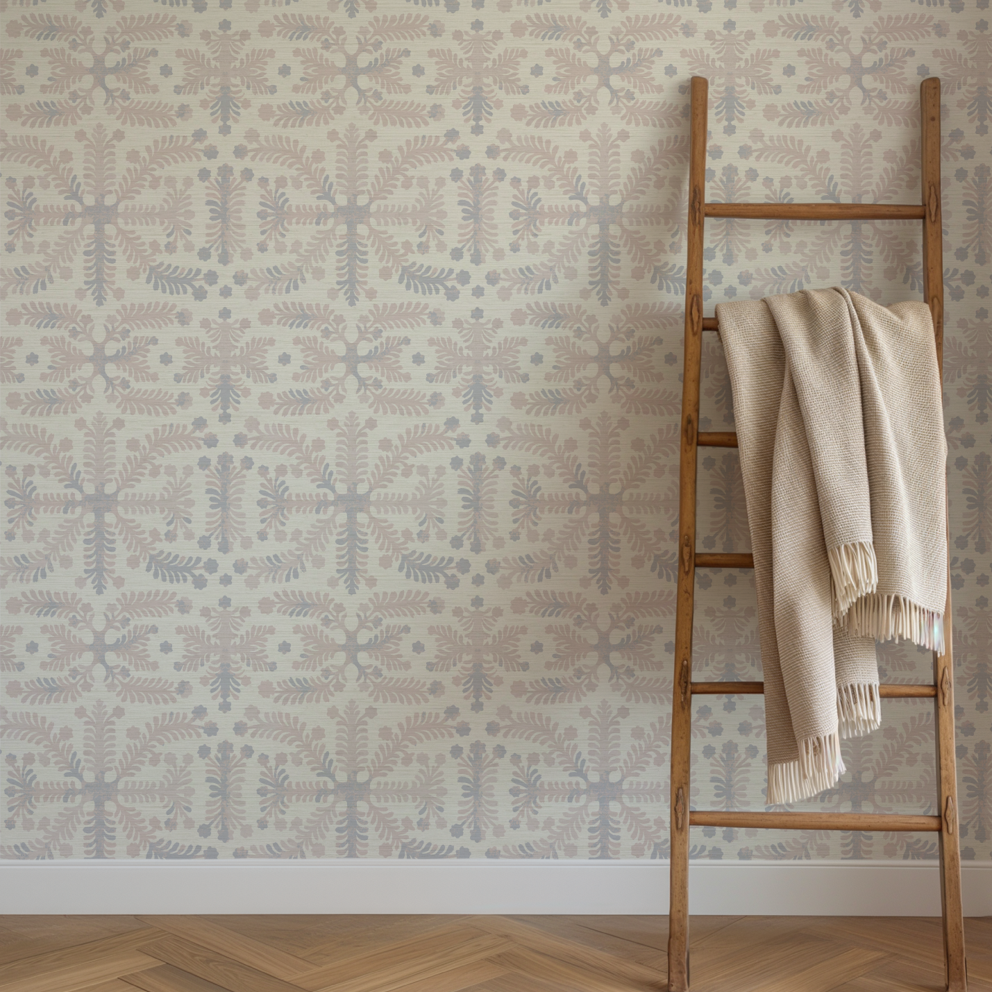 Stitched In Time Quilted Wallpaper