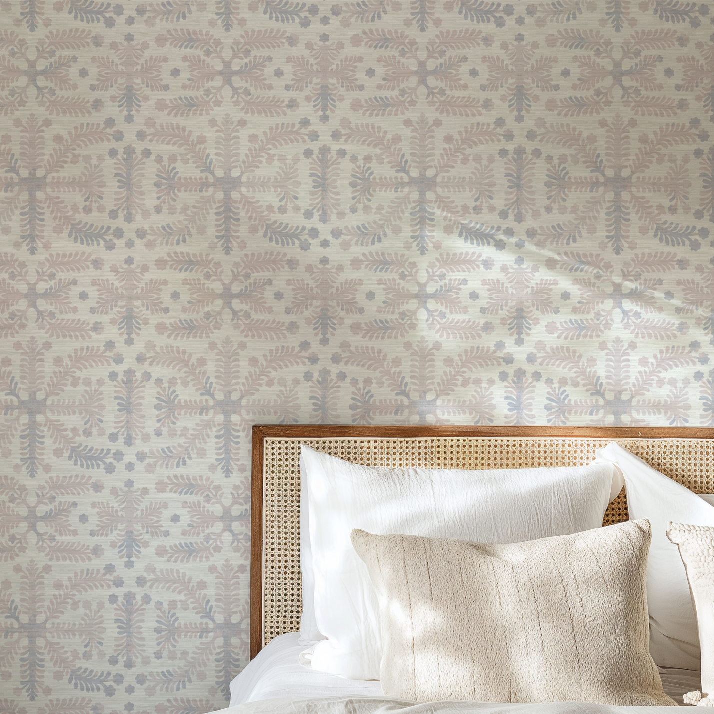 Stitched In Time Quilted Wallpaper