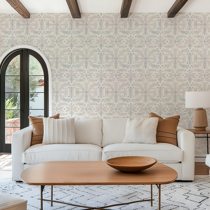 Stitched In Time Quilted Wallpaper