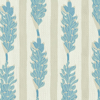Summer Lovin' Floral Stripe Wallpaper Wallpaper