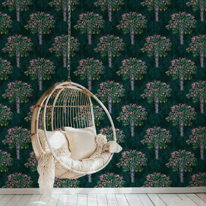 Summer of '69 Palm Tree Wallpaper