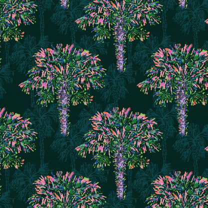 Summer of '69 Palm Tree Wallpaper