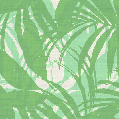 Surfin' Safari Oversized Tonal Palm Leaves Wallpaper