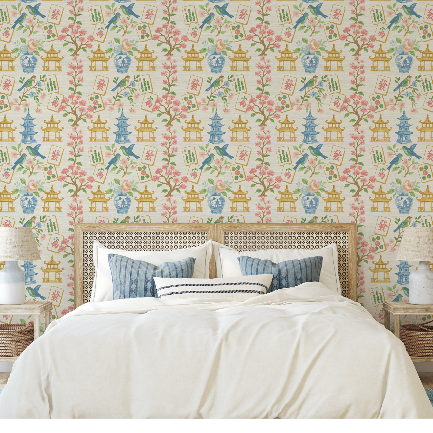 The Mahjong Scene Wallpaper