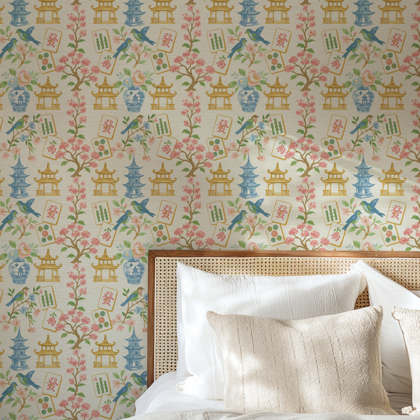 The Mahjong Scene Wallpaper