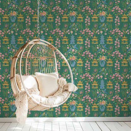 The Mahjong Scene Wallpaper