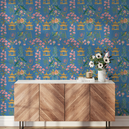 The Mahjong Scene Wallpaper