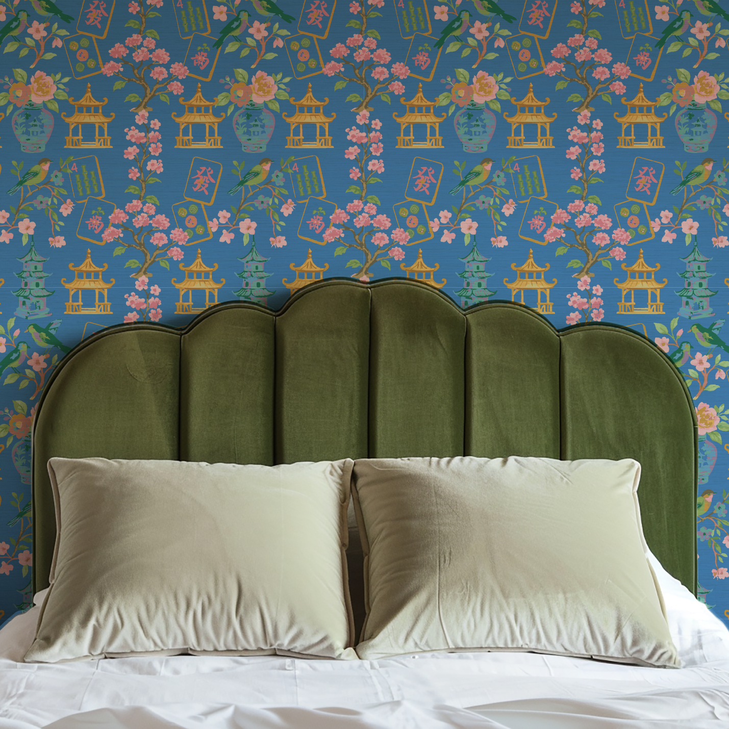 The Mahjong Scene Wallpaper