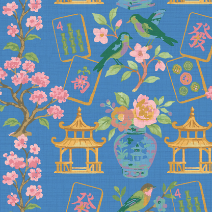 The Mahjong Scene Wallpaper
