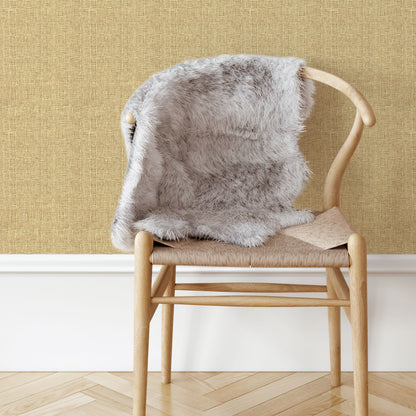 The Natural Tan Textured Paperweave Wallpaper