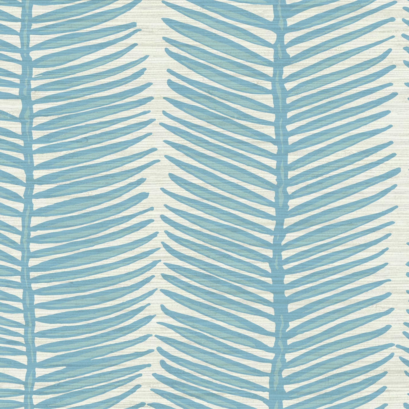 Tickets to Paradise Palm Leaf Stripe Wallpaper