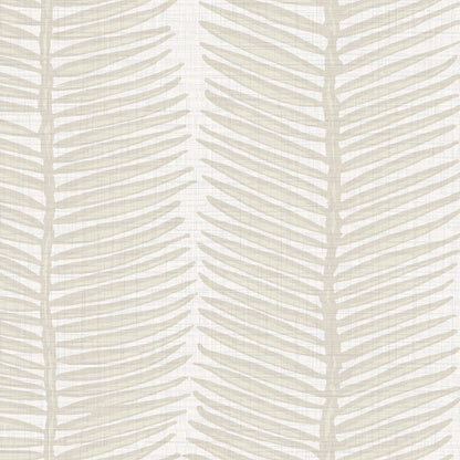 Tickets to Paradise Palm Leaf Stripe Wallpaper