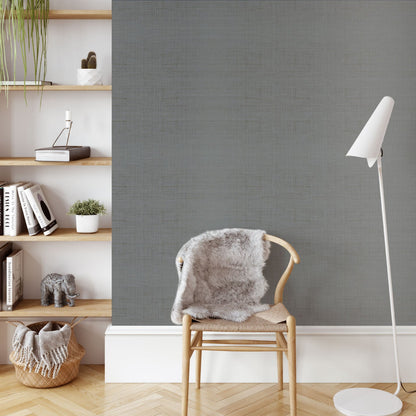 silver metallic paper fused together with dyed silver metallic eco friendly sisal wall covering, this high-quality and non-toxic paper gives a modern but natural aesthetic for any contemporary space  Sustainable Interior Design Bold Custom Tailor-made Retro chic Tropical Jungle Coastal Garden Seaside Coastal Seashore Waterfront Vacation home styling Retreat Relaxed beach vibes Beach cottage Shoreline Oceanfront