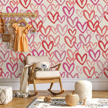 Total Eclipse Colorwashed Wallpaper by House of Shan