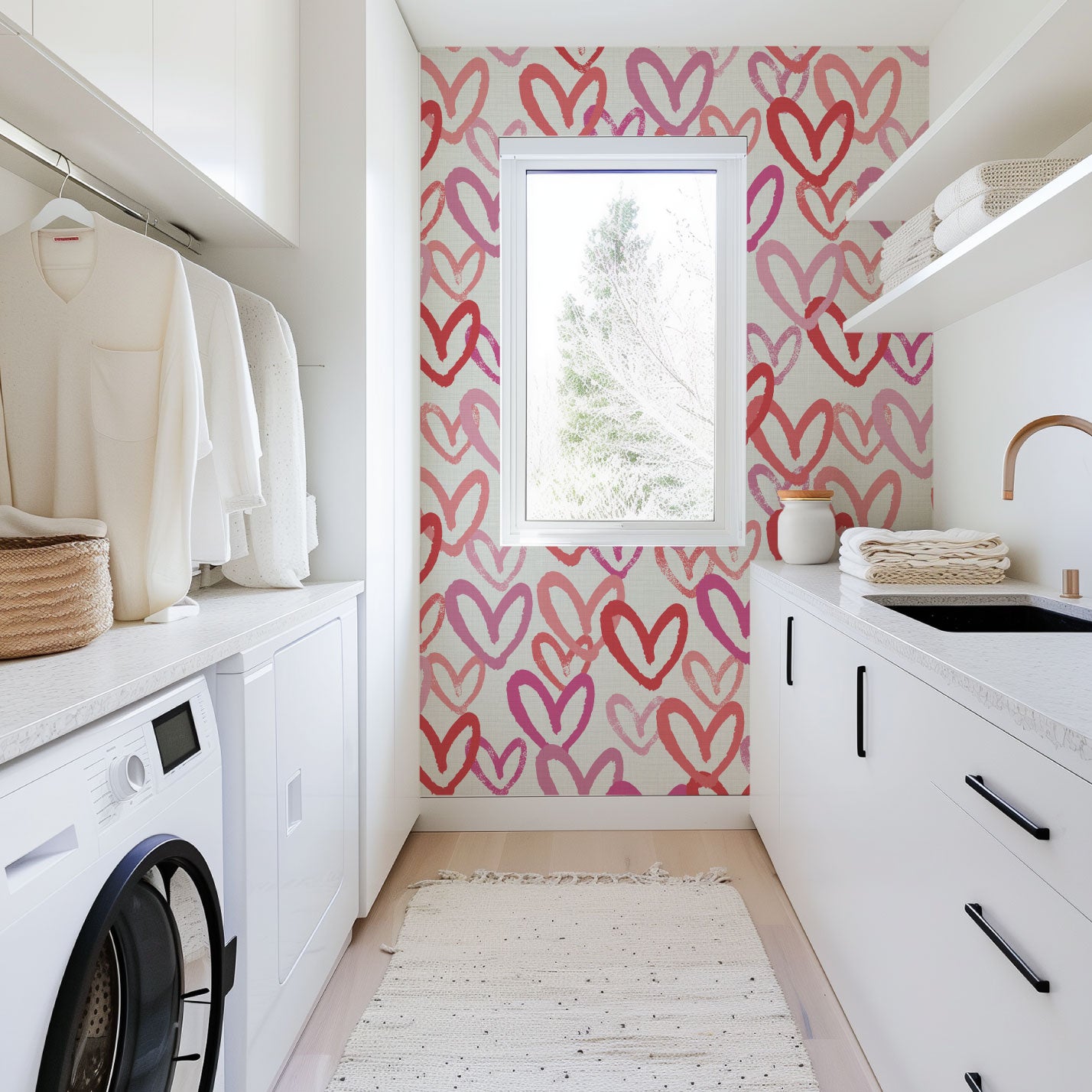 Total Eclipse Colorwashed Wallpaper by House of Shan